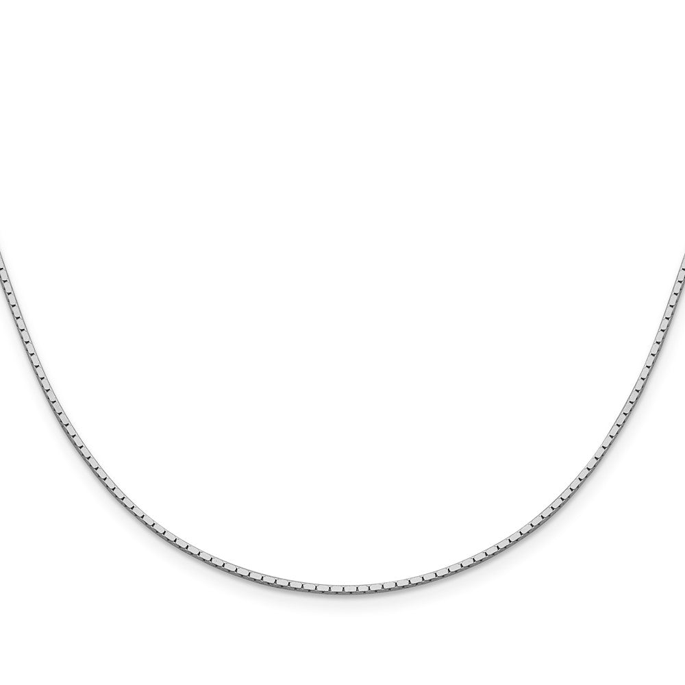 Sterling Silver 1.25mm Mirror Box ChainQPE24