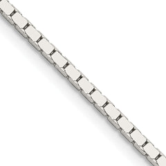 Sterling Silver 1.5mm Mirror Box ChainQPE25