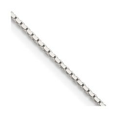Sterling Silver .7mm Mirror Box ChainQPE34