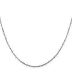 Sterling Silver 1.8mm Twisted Serpentine ChainQPE40