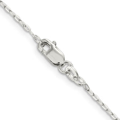 Sterling Silver 1.4mm Flat Oval Cable ChainQPE44