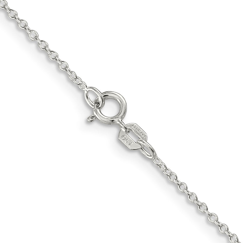 Sterling Silver 1.10mm Forzantine Cable ChainQPE45
