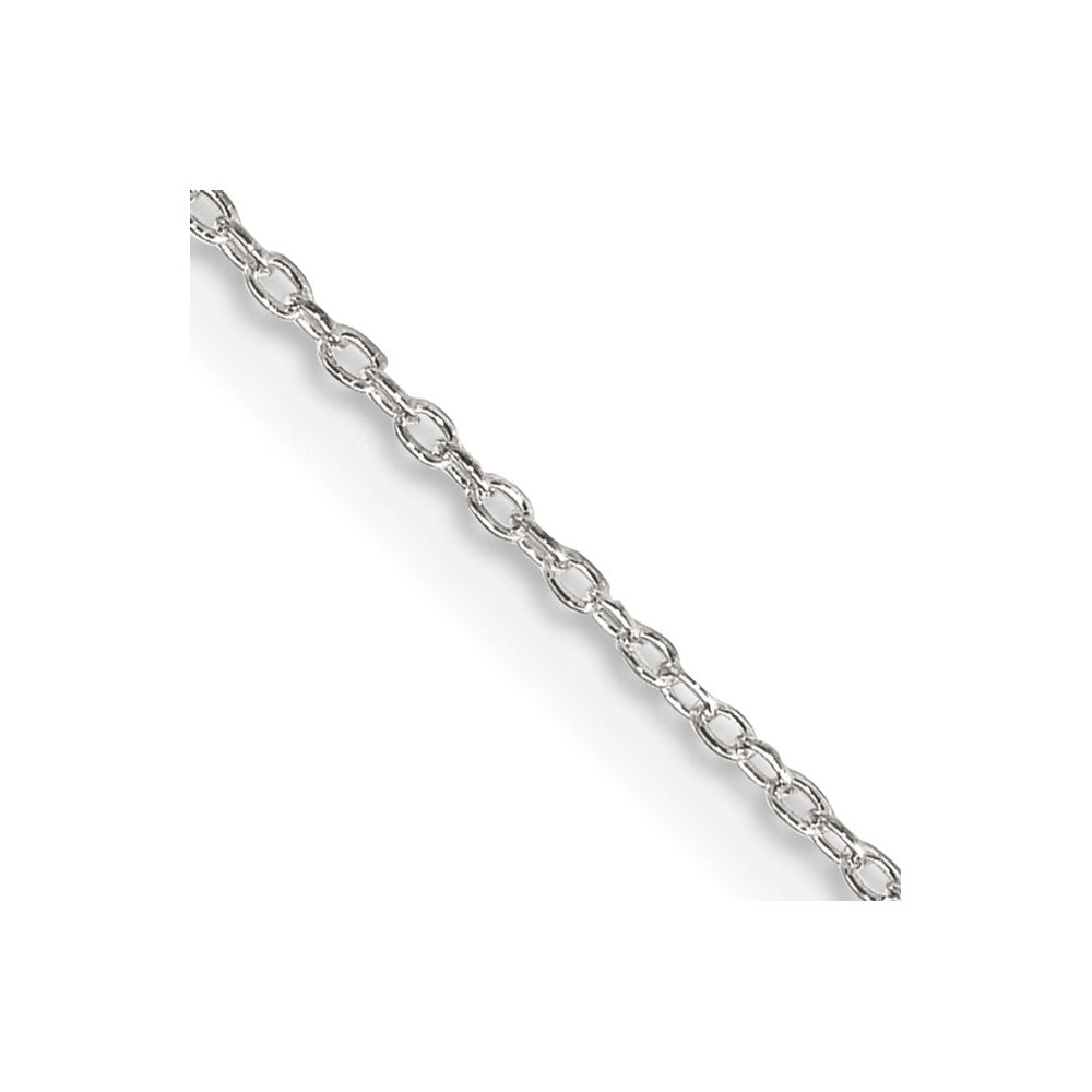 Sterling Silver 1.10mm Forzantine Cable ChainQPE45