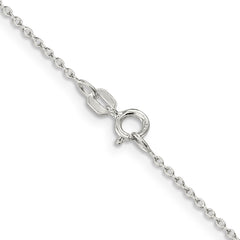 Sterling Silver 1.30mm Forzantine Cable ChainQPE46