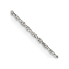 Sterling Silver 1.25mm Loose Rope ChainQPE65