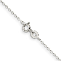 Sterling Silver .5mm Flat Link Cable ChainQPE75