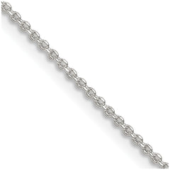 Sterling Silver 1.4mm Diamond-cut Forzantine Cable ChainQPE82