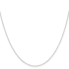 Sterling Silver .95mm Forzantine Cable ChainQPE85