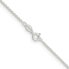 Sterling Silver 1.6mm Forzantine Cable ChainQPE87