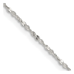 Sterling Silver 1.4mm Twisted Serpentine ChainQPEN6