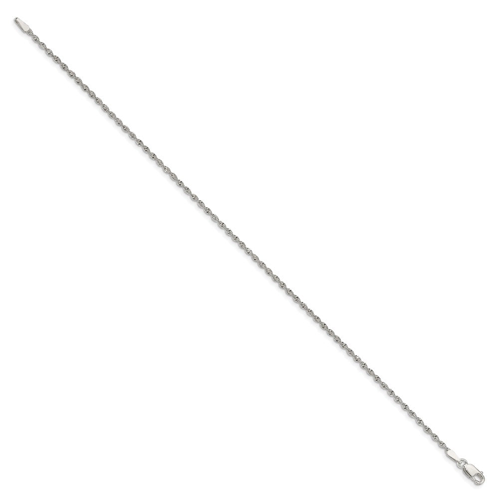 Sterling Silver 1.65mm Twisted Herringbone Chain QPH5-8