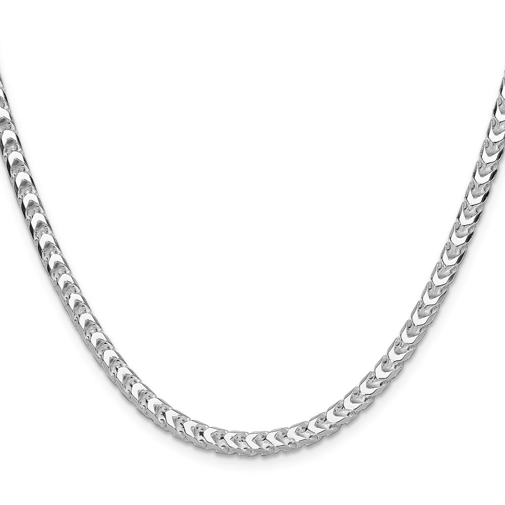 Sterling Silver 4.7mm D/C Square Franco ChainQQF140