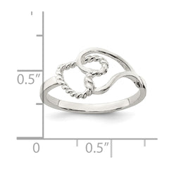 Sterling Silver Heart Ring