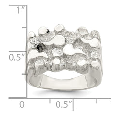 Sterling Silver Woman's Nugget Ring