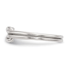 Sterling Silver Love Knot Ring