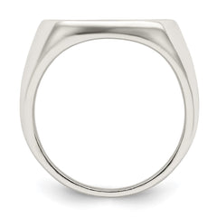 Sterling Silver Rhodium-plated Enameled Cross Ring