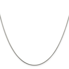 Sterling Silver 1mm Snake ChainQSN030