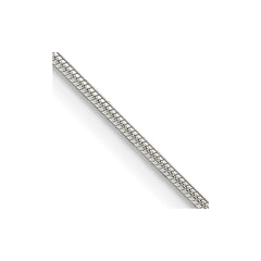 Sterling Silver 1mm Snake ChainQSN030