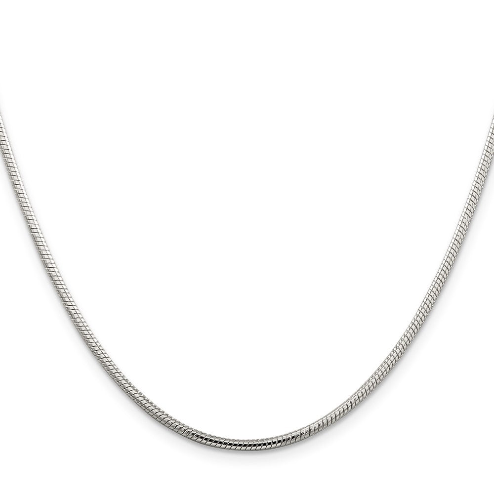 Sterling Silver 2mm Snake ChainQSN060
