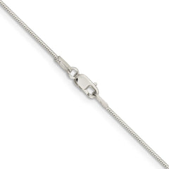 Sterling Silver 1mm Round Snake ChainQSNL030