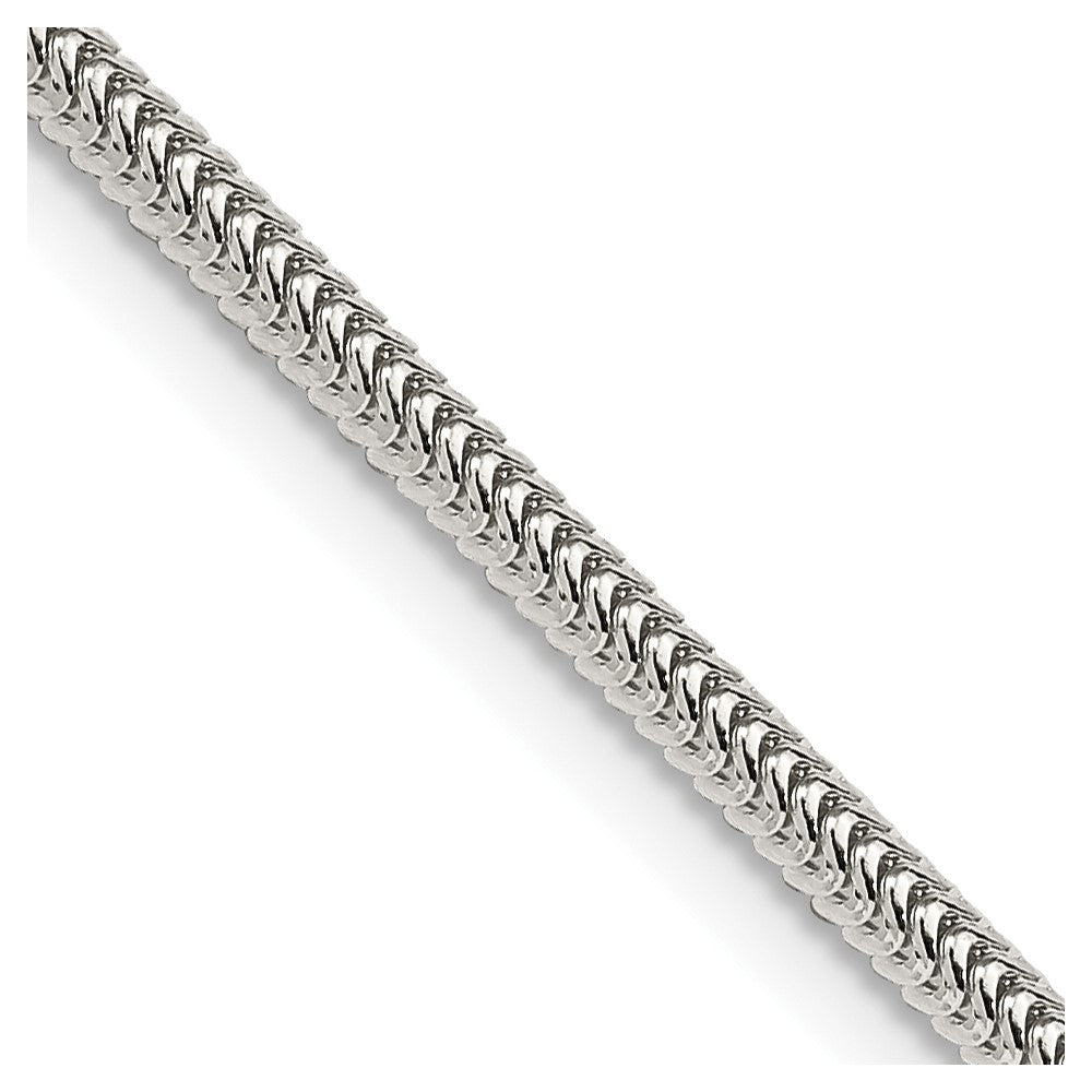 Sterling Silver 2.5mm Round Snake ChainQSNL065
