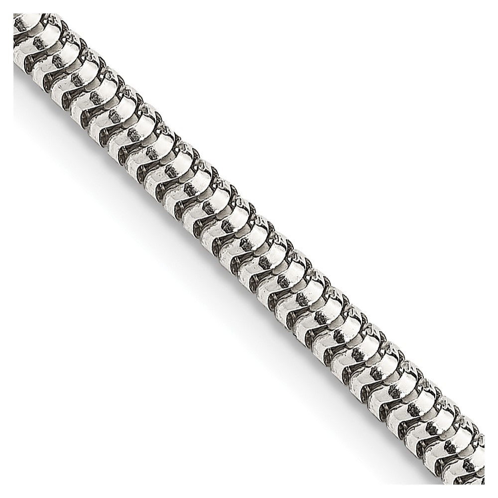 Sterling Silver 3mm Round Snake ChainQSNL080