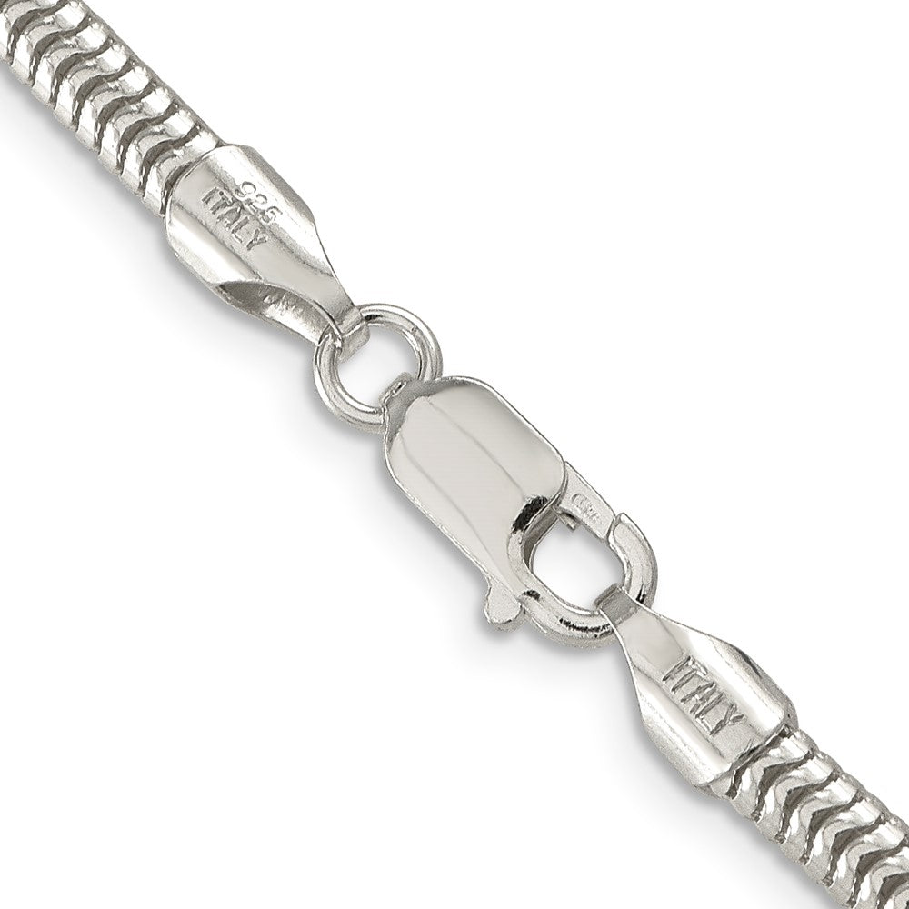 Sterling Silver 4mm Round Snake ChainQSNL100