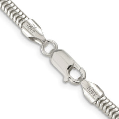 Sterling Silver 4mm Round Snake ChainQSNL100