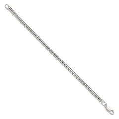 Sterling Silver 4mm Round Snake Chain QSNL100-8