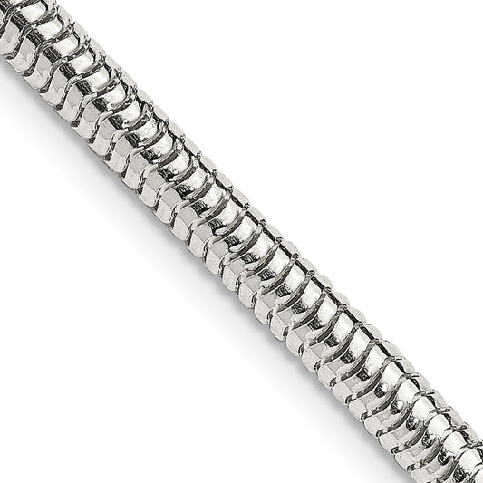 Sterling Silver 4mm Round Snake ChainQSNL100