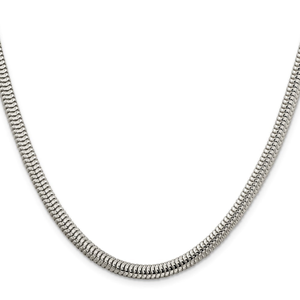 Sterling Silver 5mm Round Snake ChainQSNL120