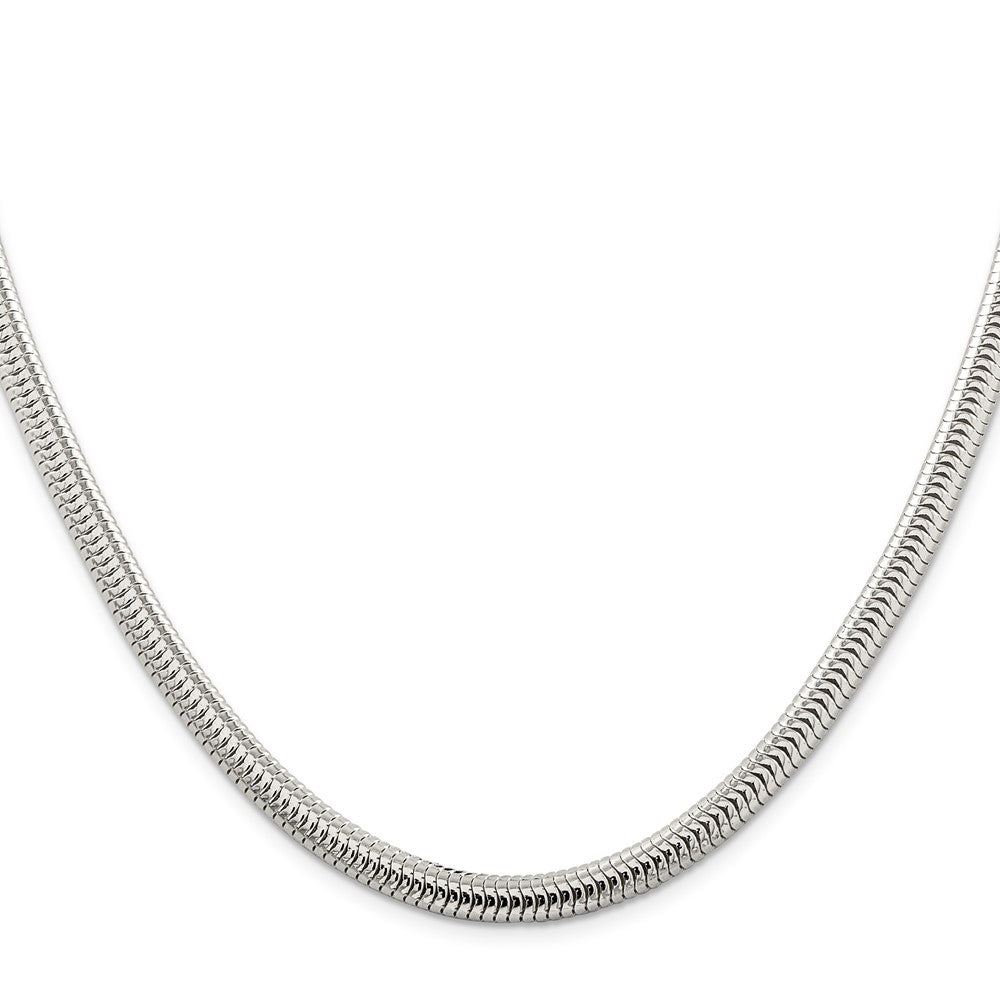 Sterling Silver 6mm Round Snake ChainQSNL150