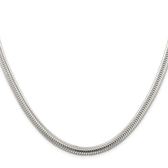 Sterling Silver 6mm Round Snake ChainQSNL150
