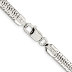 Sterling Silver 6mm Round Snake ChainQSNL150