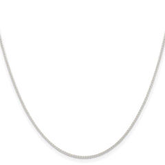 Sterling Silver 1mm Round Spiga ChainQSP025
