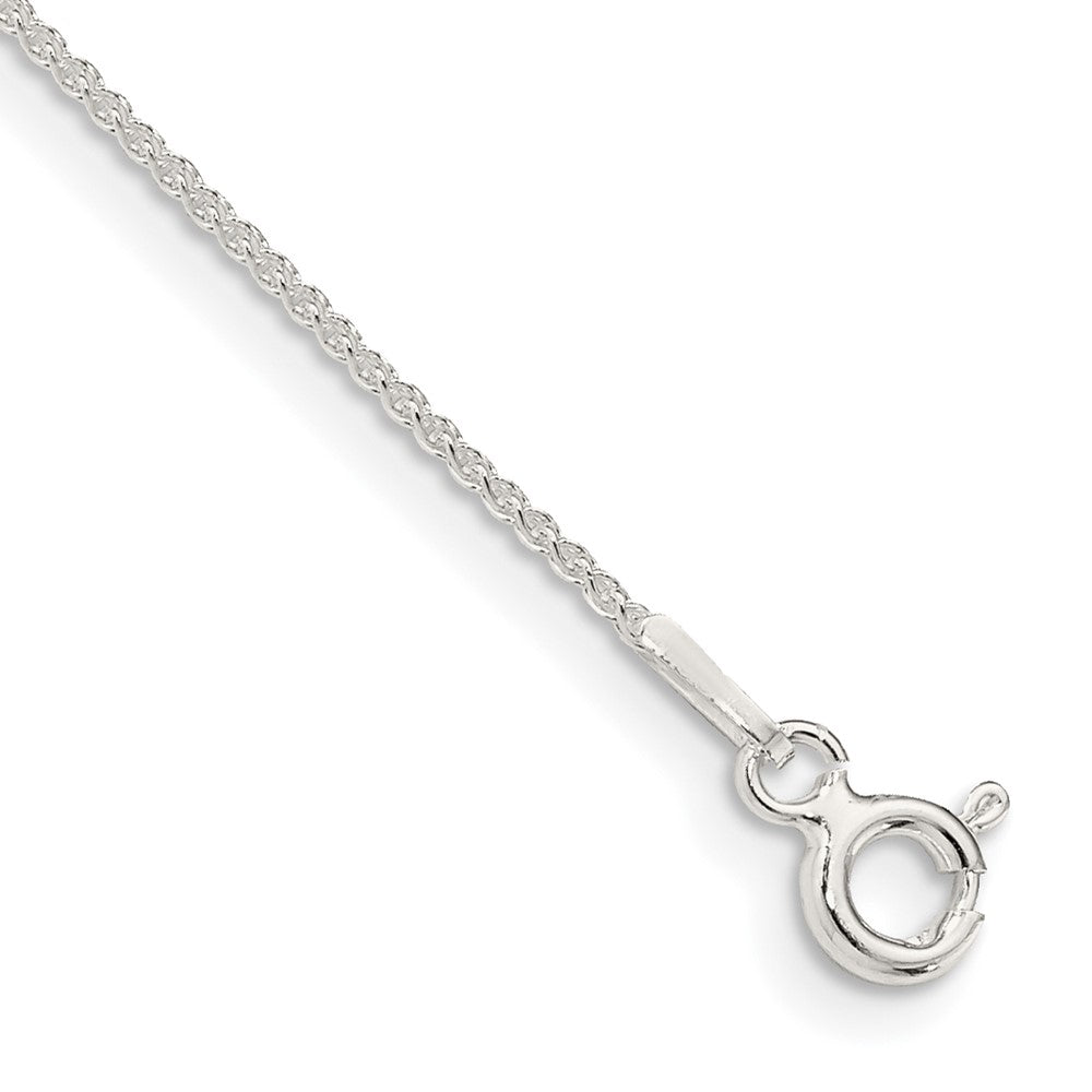 Sterling Silver 1mm Round Spiga Chain QSP025-8