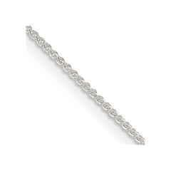 Sterling Silver 1mm Round Spiga ChainQSP025