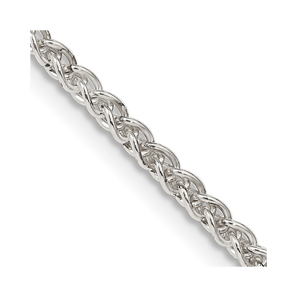 Sterling Silver 2.5mm Round Spiga ChainQSP060