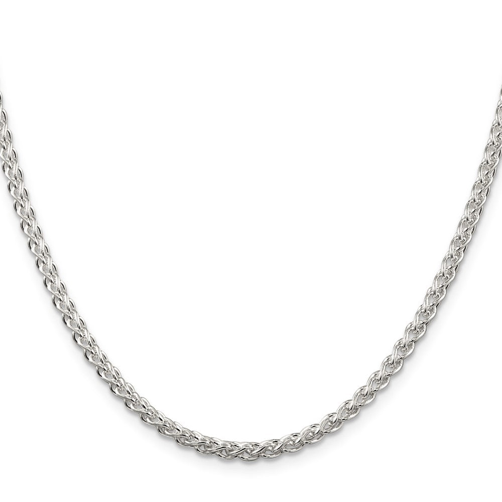 Sterling Silver 3mm Round Spiga ChainQSP080