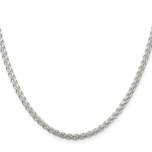 Sterling Silver 3mm Round Spiga ChainQSP080