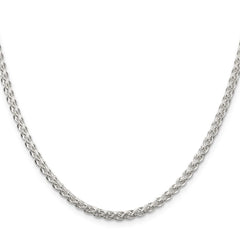 Sterling Silver 3mm Round Spiga ChainQSP080