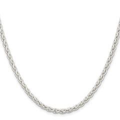 Sterling Silver 3.7mm Round Spiga ChainQSP100