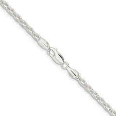 Sterling Silver 3.7mm Round Spiga ChainQSP100