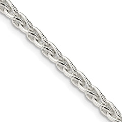 Sterling Silver 3.7mm Round Spiga ChainQSP100