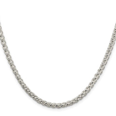 Sterling Silver 4mm Round Spiga ChainQSP150