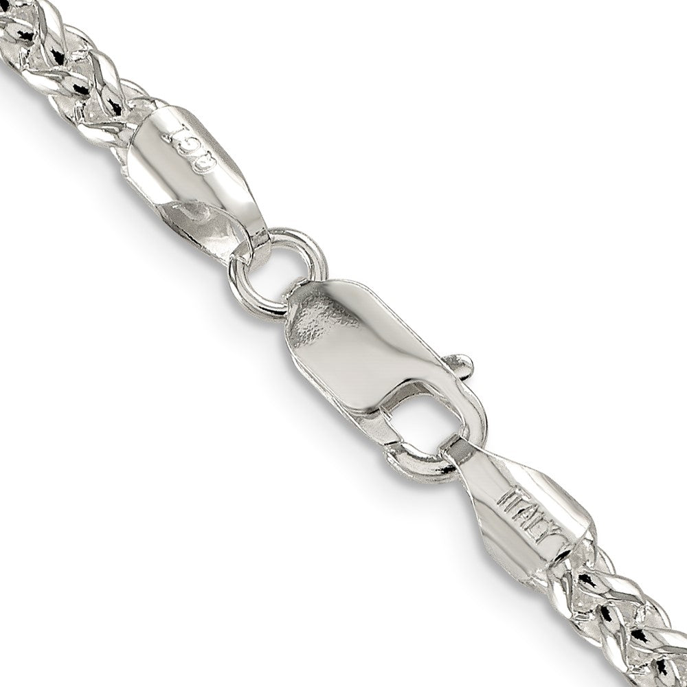Sterling Silver 4mm Round Spiga ChainQSP150