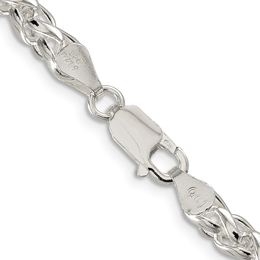 Sterling Silver 5mm Round Spiga ChainQSP200