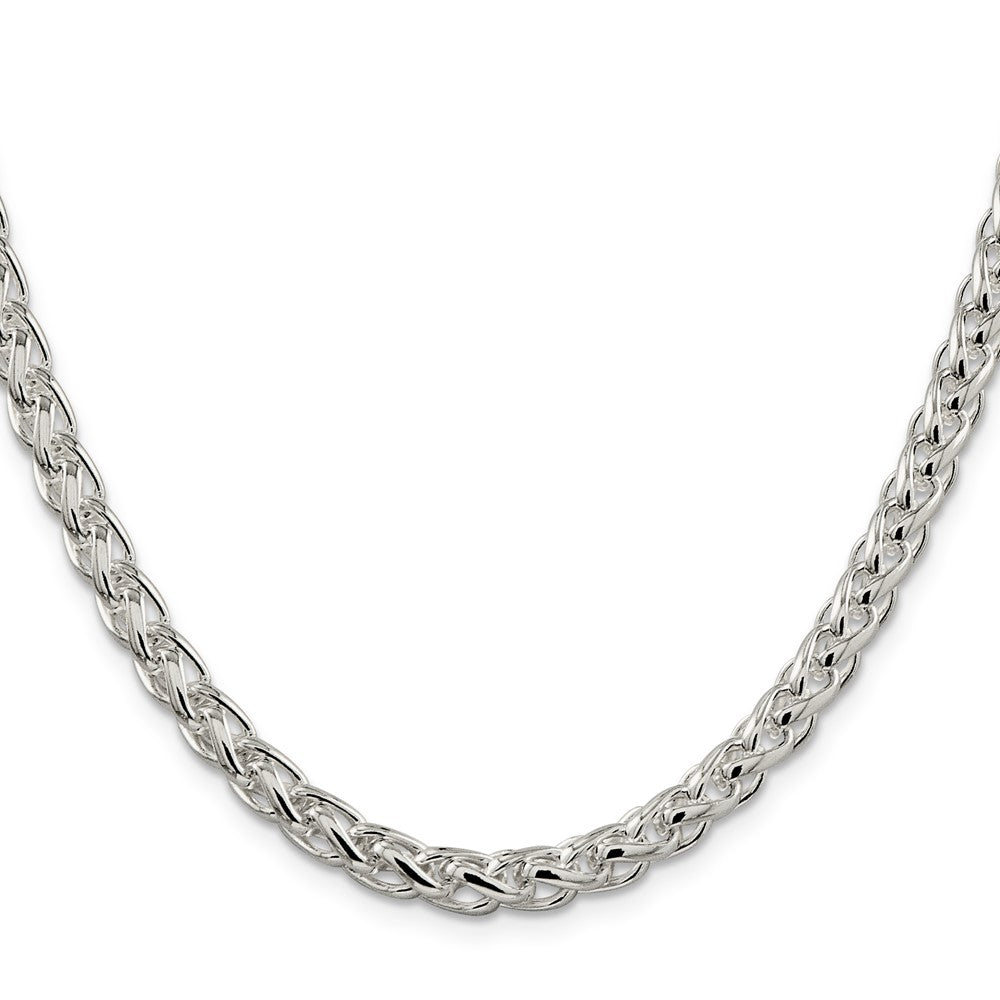 Sterling Silver 6mm Round Spiga ChainQSP250