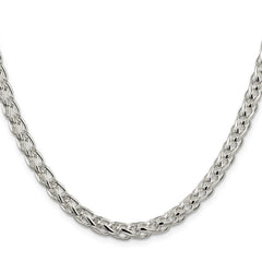 Sterling Silver 6mm Round Spiga ChainQSP250