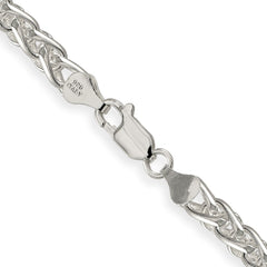 Sterling Silver 6mm Round Spiga ChainQSP250